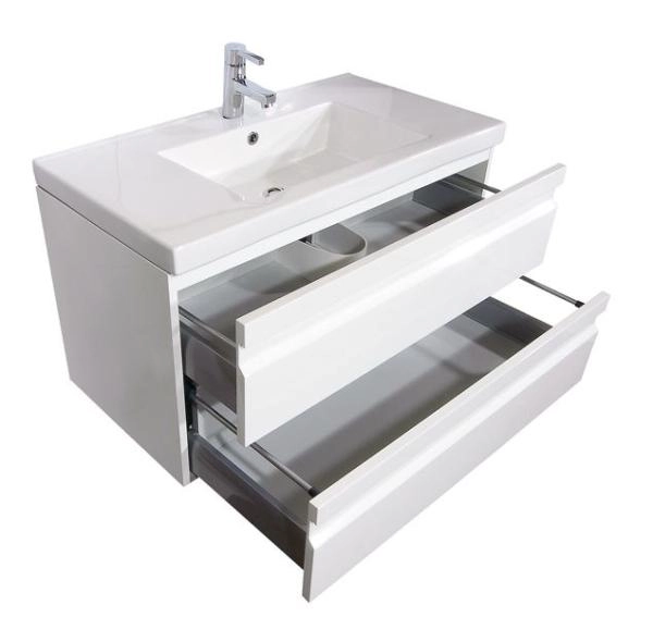 Тумба SANVIT ТЕМА 100 подвесная Белый без раковины