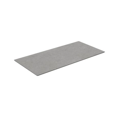 Столешница Kerama Marazzi PLAZA ПЛАЗА PL4.DL500920R\100 Столешница из керамогранита Фондамента 100, серая