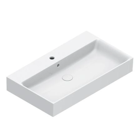 Catalano Premium Раковина 80x47см, с 1 отв., цвет: белый глянцевый