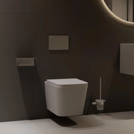 Унитаз KNOTLOR FLOW WC50WG, подвесной белый