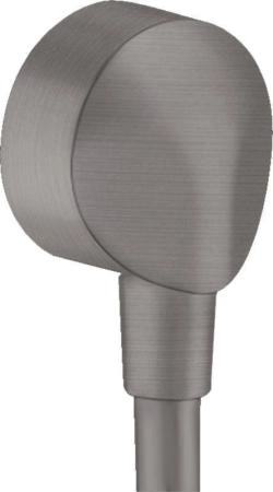 Hansgrohe 27454340 Fixfit1/2 Шланговое подсоединение шлифованный черный хром