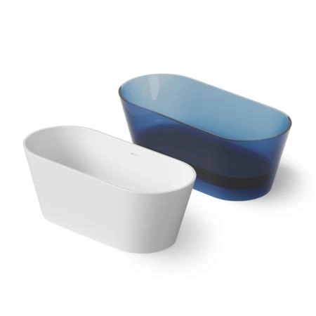 Dea Design Shadow Ванна 160х70х58см., отдельностоящая, Solid Surface, цвет: White №18