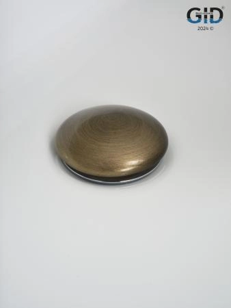 Донный клапан Gid без перелива Bzk100 74404K бронза 7x7x10
