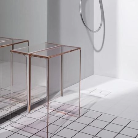 Laufen Kartell Табурет, 33х28х46.5см, пластик, напольный, цвет: пудровый розовый