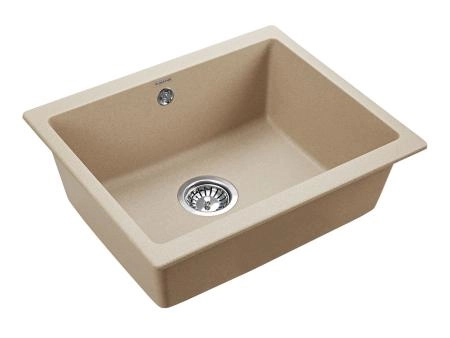 Мойка для кухни Paulmark GERA, PM205546-QU, кварц, 555х460, подст. мон. Paulmark