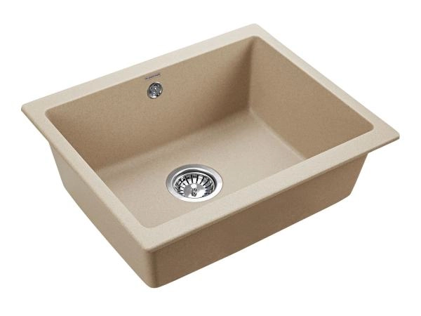Мойка для кухни Paulmark GERA, PM205546-QU, кварц, 555х460, подст. мон. Paulmark
