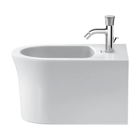 Duravit White Tulip Биде подвесное 37x54 cм, с переливом, с 1 отв., WonderGliss, цвет: белый