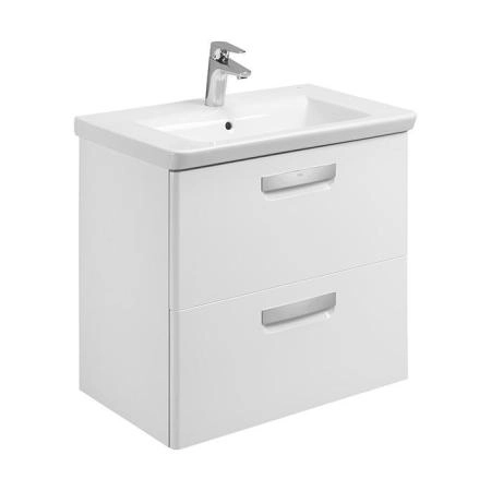Roca The Gap Original Тумба подвесная 70x41x60см, с 2 ящиками, цвет: белый матовый