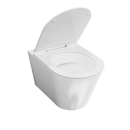 Унитаз Kerama Marazzi PLAZA MODERN ПЛАЗА МОДЕРН PLMR.wc.02 подвесной безободковый, белый глянцевый