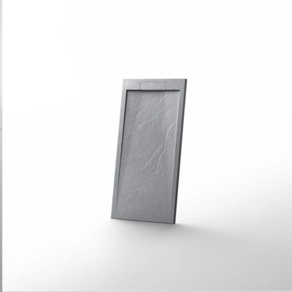 Поддон Esbano 100x80 серый ESP-LX108G литьевой мрамор