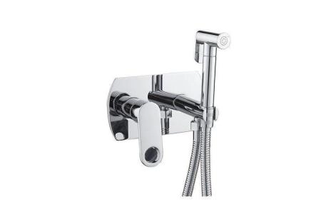 Смеситель скрытого монтажа ESKO с гигиеническим душем SMH07 хром