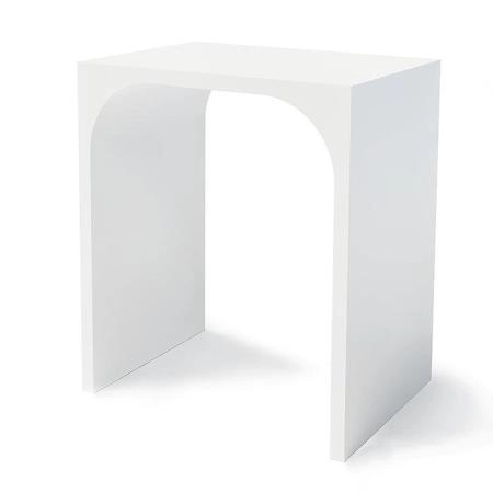 3SC Bemood White Стул 40х28х45см., напольный, цвет: белый