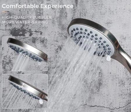 Смеситель Gappo G3099 напольный для ванны, сатин