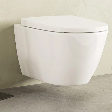 Roca Ona Унитаз подвесной 36x53см, безободковый, цвет: белый