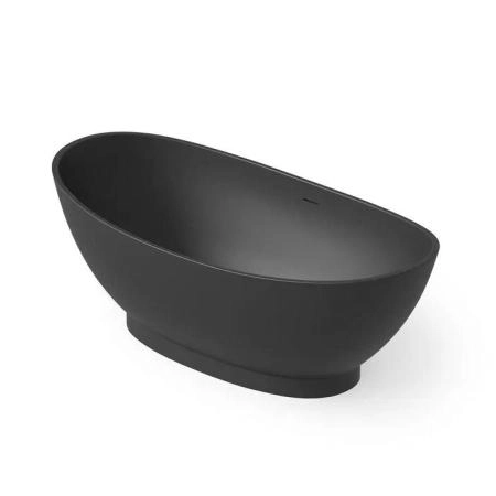 Dea Design Elegant Ванна 179x88x64см., отдельностоящая, Solid Surface, цвет: Black №16