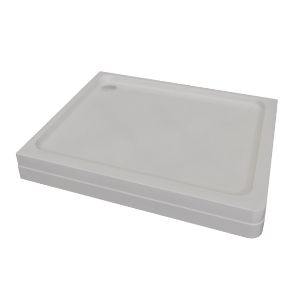 Поддон к душевому углу Дрим 100х110 (правое исполнение, прямоугольный поддон на раме-подставке с устройством слива)