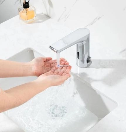 Смеситель для раковины Frap F514 сенсорный с регулировкой температуры