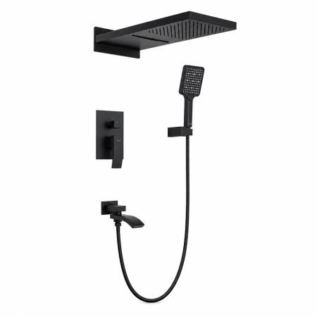 Душевая система GAPPO G7107-76 встраиваемая, черный