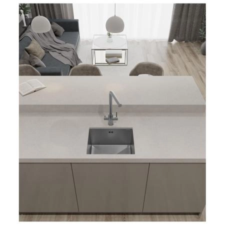 Кухонная мойка GranFest 4538, нержавеющая сталь