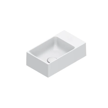 Catalano Premium Раковина 40x23см, без отв., цвет: белый глянцевый