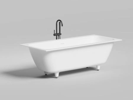 Ванна Salini ORLANDA AXIS KIT 180x80 S-Sense глянцевая 103312G