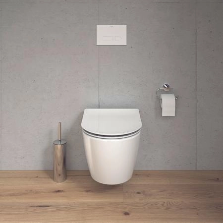 Duravit Soleil by Starck Унитаз 37х48см., подвесной, безободковый, Weiß Hochglanz, HyG, цвет: белый