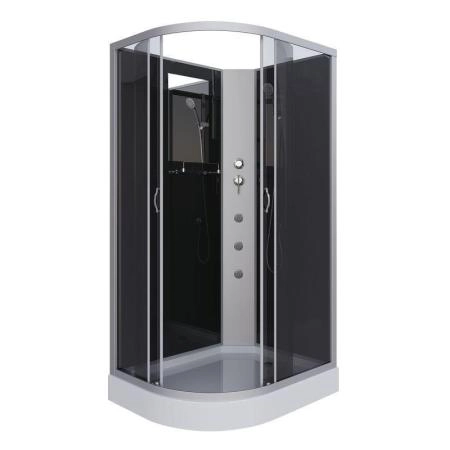 Душевая кабина Niagara NG-3512-14RBKG 1200х800х2000 низкий поддон 13см стекло тонированное