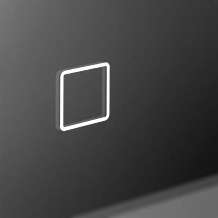 Зеркало Belbagno SPC-MAR-900-600-LED-BTN Led подсветка вкл/выкл 900x30x600