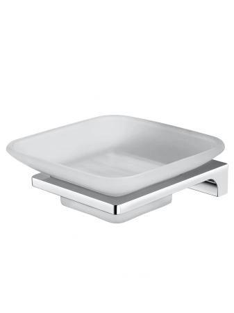 Мыльница с держателем WONZON & WOGHAND ECLIPSE, Хром (WW-9122-CR)