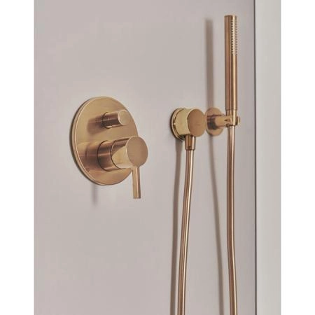 Ideal Standard Joy Смеситель для ванны, встраиваемый, цвет: PVD Brushed Gold (Шлифованное Золото)