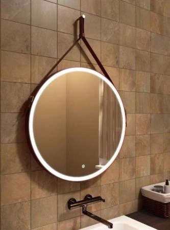 Зеркало Континент Millenium Brown на ремне LED D 650 c подсветкой ЗЛП836