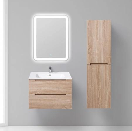 Тумба под раковину Belbagno ETNA-700-2C-SO-WO-P Rovere Bianco 70 см