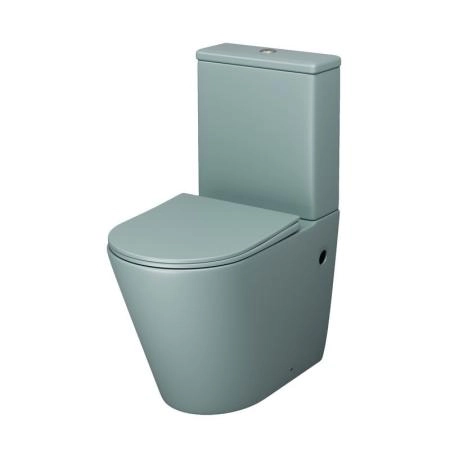 Унитаз Grossman GR-4480MNMS Color (620*365*810) МЯТНЫЙ МАТОВЫЙ напольный Безободковый