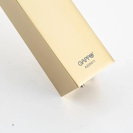Смеситель GAPPO G1007-233 для раковины высокий, золотой сатин