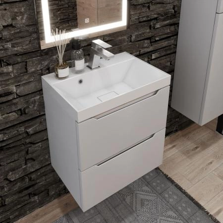 Раковина для ванной Uperwood Classic New 50 см, с декоративной крышкой для слива