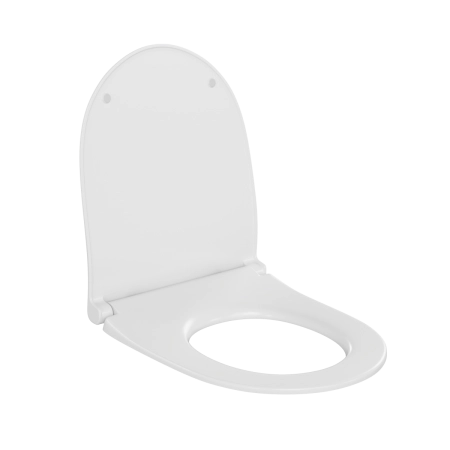 Сиденье для унитаза VitrA Nest  220-003R409 круглое белое дюропласт с микролифтом быстросъемное
