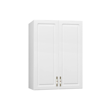 Подвесной шкаф Style Line Elfante Олеандр-2 60, белый с дверками
