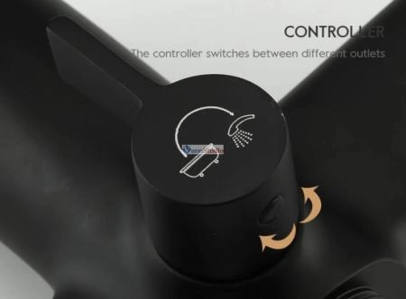 Смеситель для ванны Frap F2267-6 черный