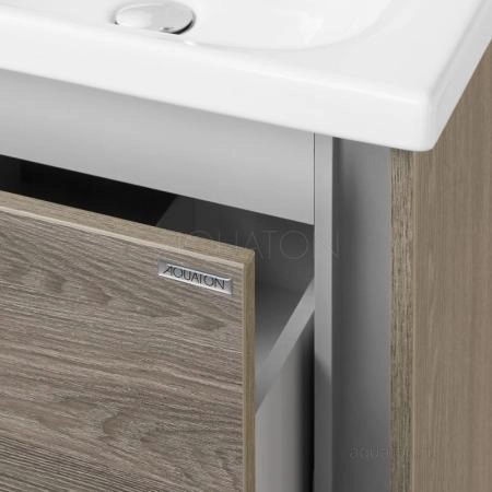 Тумба под раковину Aquaton Стоун 1A231401SX850 60 с ящиком, сосна арлингтон