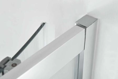 Душевой уголок Vincea Alpha VSQ-3AL900CLB, 900*900, черный, стекло прозрачное