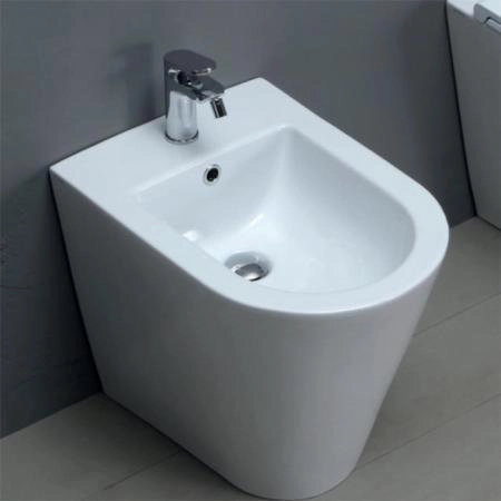 AZZURRA FORMA Биде  приставное  54х37х43см , с 1 отв под смеситель,с креплением, цвет: белый