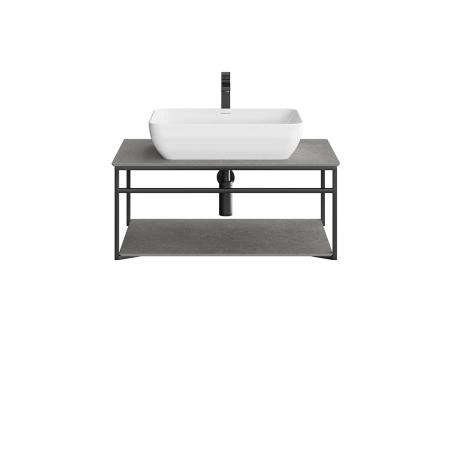 Металлическая структура Kerama Marazzi PLAZA NEXT ПЛАЗА НЕКСТ PL.N.80.02\BLK.M подвесная 80, черная матовая