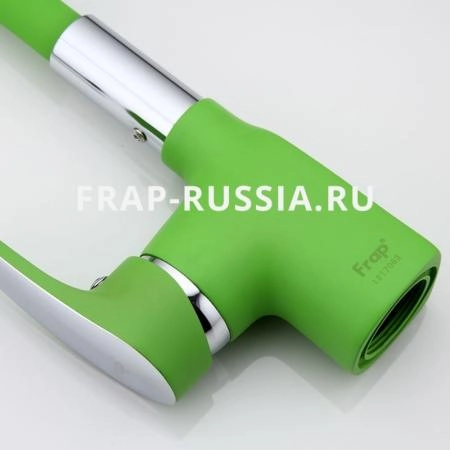 Смеситель Frap F4453-05 для кухни цвет зеленый