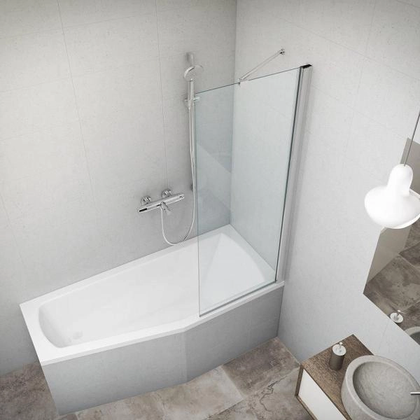 Неподвижная шторка для ванны Roltechnik PXV1 100 см