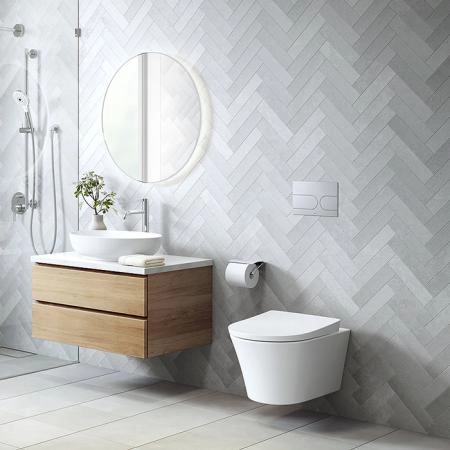 Toto GP Унитаз 54х38х33.5см., подвесной, безободковый, CeFiONtect, с сиденьем, SoftClose, петли из нерж. стали, цвет: белый