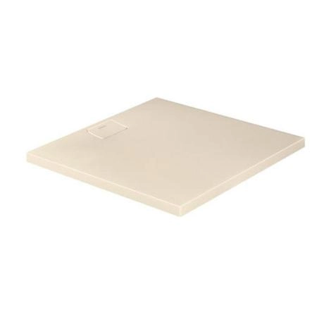 Duravit Stonetto Поддон композитный квадратный 100x100х5см, d9см, цвет: Песочный