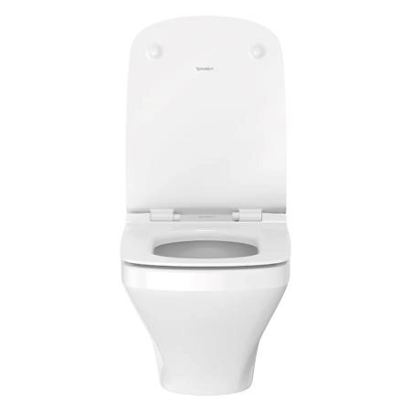 Duravit DuraStyle Унитаз удлиненный подвесной безободковый 62х37см., с креплением, цвет: белый