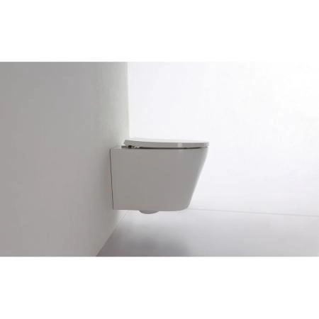 Унитаз CeramaLux NS5178 51 см подвесной ,безободковый микролифт