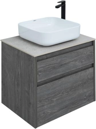 Тумба под раковину Aquanet Nova Lite 60 дуб рошелье (2 ящика)