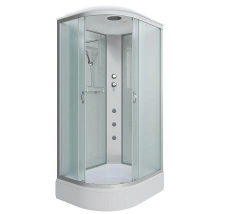 Душевая кабина Niagara NG-33974-14RG 900х700х2150 средний поддон  26см стекло матовое